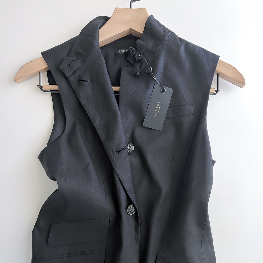 Rag & Bone Slade Vest Dress | NWT | $550 Retail | Size 2-4 - Picture 3 of 10